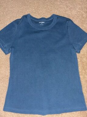 Old Navy Short Sleeve Crewneck Tee - Denim Blue